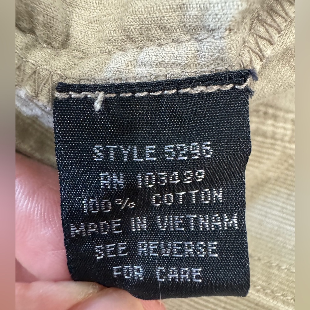 Silverbird Corduroy Track Set Tan Stripe Jacket Pants Womens M - Picture 12 of 12